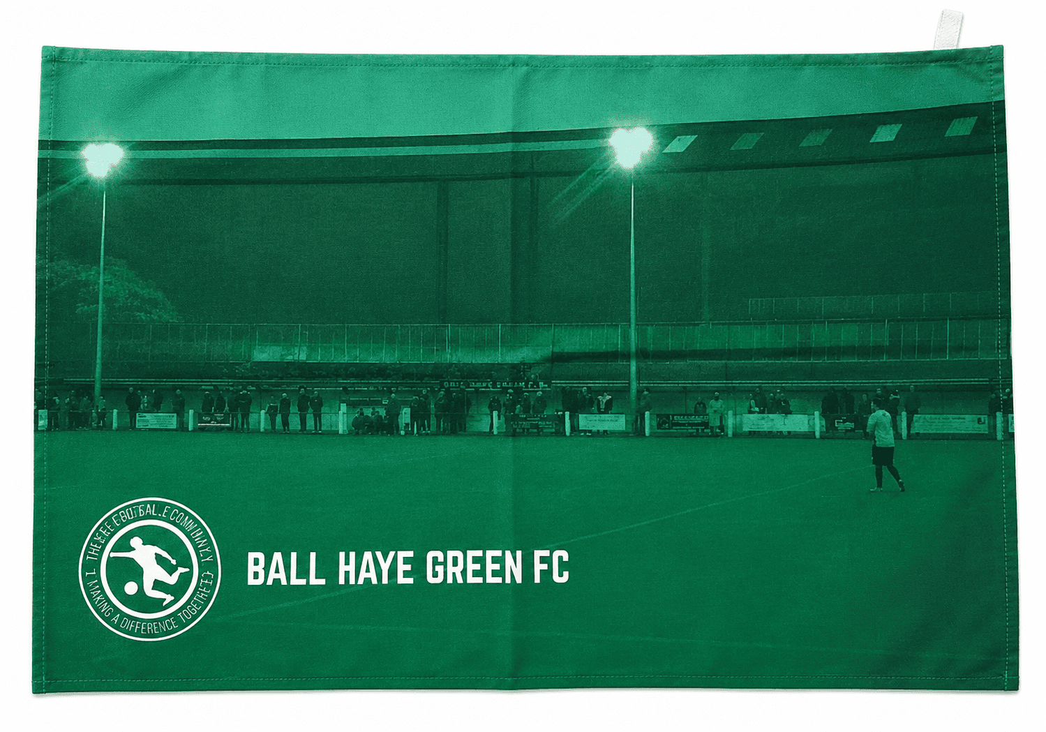 Ball Haye Green Ground Tea Towel