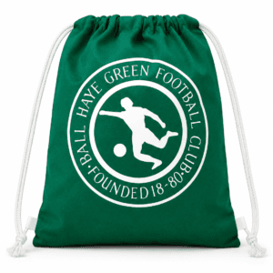 Ball Haye Green Drawstring Bag
