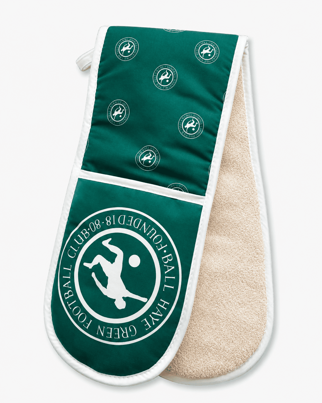 Ball Haye Green Oven Gloves