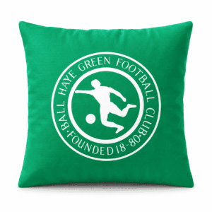 Ball Haye Green Cushion Cover