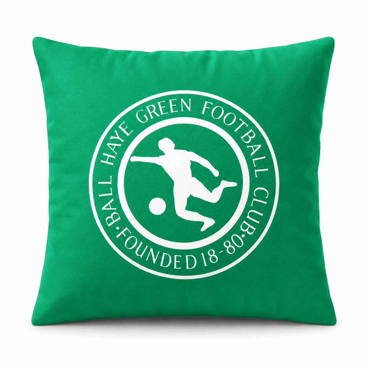 Ball Haye Green Cushion Cover